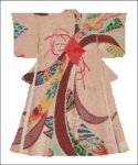 (image for) Kimono 002 - Pink Ribbons